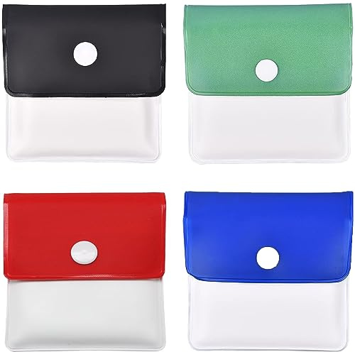 Portable Pocket Ashtray Pouch Reusable Fireproof PVC Smell Proof Ashtrays