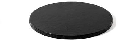 Decora COD. 0931762 Support À GÂTEAU Rond Noir Ø 35 X H 1,2 CM