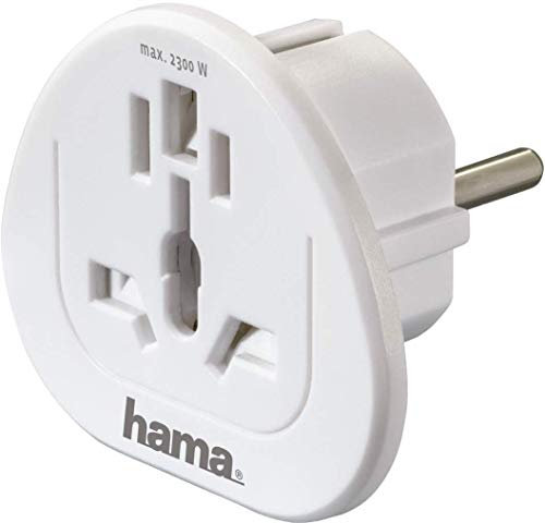 Hama, presa da viaggio per collegare dispositivi bianco