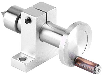 R Set,Tailstock,Lathe Tailstock,Wood Lathe,Mini Lathe Chuck,Tailstock Live Center,Wood Lathe Head Stoke for Mini Lathe Hine Double Bearing Live Center Revolving Centre DIY Parts