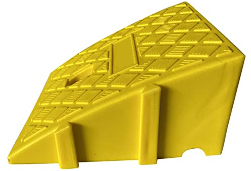 seuil 11/13 cm haut, en plastique, portable et robuste pour voiture, allées, dock chargement, trottoir, moto, vélo, scooter, fauteuil roulant, entrée garage, scooter