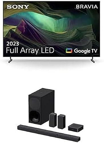 Sony BRAVIA | KD-55X85L | Full Array LED | 4K HDR | Google TV HT-S40R - 5.1.-Kanal-Soundbar, Schwarz