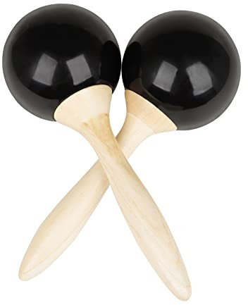 ERYUE Musikalische Maracas,Paar Percussion Maracas Shaker Rasseln Sand Hammer Percussion Musikinstrument für Music Enlightment Party Game