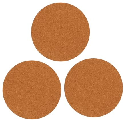 CAXUSD 3pcs Cork for Flower Pots Tray for Gardening Prevents Water Leakage and Staining Design for Home Decor
