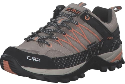 CMP Rigel Low WMN trekking sko WP Sabbia-salmone, andra, 40 EU