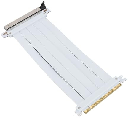 Yctze PCIe 4.0 X16 Riser Kabel 128 Gbit/S Hochgeschwindigkeit Flexibler GPU -Verlängerungsadapter Kompatibel mit RTX 4090, RX 8900, Rückwärts Kompatibel mit PCIe 4.0, 3.0, 2,0, 1,0 (20 cm)