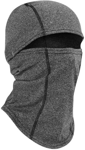 Huccik Cagoule Chaude Hiver Coupe-Vent - Masque Visage pour Ski, Motocyclisme & Cyclisme - Tour de Cou Polaire Homme Femme