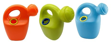 FUNOMOCYA 3 Piezas Regadera para Juguete de Agua Portátil Diseño Ergonómico Material Plástico Duradero para Regar Plantas Aire