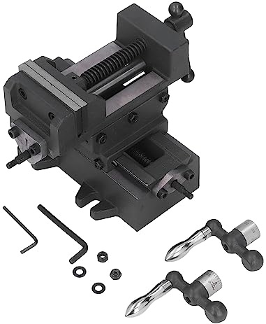3in Cast Steel High Accuracy Bench Vise Milling Drilling Machine for Workshop