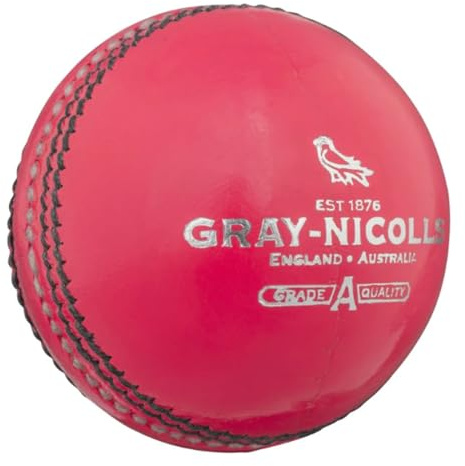 Gray-Nicolls Crest Academy Cricket Ball - PINK