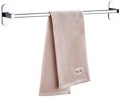 Handtuchstange Wand Bad Handtuchhalter Edelstahl Handtuchhalter Ohne Bohren Badetuchhalter Hardware Zubehör Hôtel Cuisine Porte Accessoires 50cm