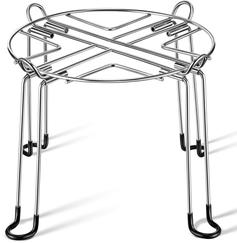 Dreyoo 10 Diameter by 8 Tall Gravity Fed Water Filter System Stand, Detachable Stainless Steel Under Sink & Countertop Filtration Stand Compatible with Berkey Water Filter,Royal,Travel System