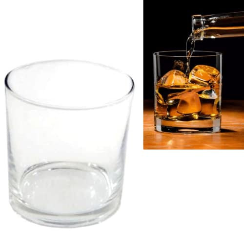 6 Pezzi Bicchieri per liquore, cicchetti, Amaro, Vodka, shottini, in Vetro trasprente, Base Spessa, Lavabili in lavastoviglie capacità 4,8cl, Ideale per Feste