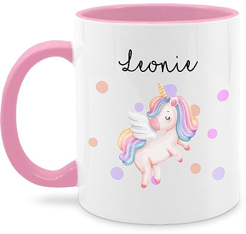Tasse Tassen 325ml - Einhörner - Süßes Einhorn Sweet Unicorn - 325 ml - Rosa - wunschname einhorntasse unicorns und kaffeetasse einhorntassen einhörnern häferl einhornbecher kinder