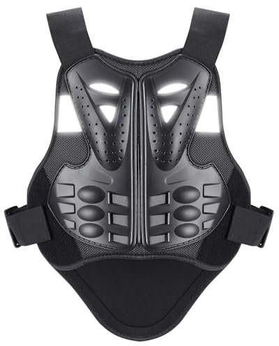 Pellor Motorbike Off-Road Protective Gear Motorcycle Adult Motocross Breathable Safety Body Armour with Reflective Strips