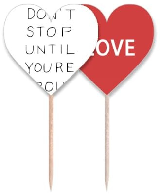 Don't Stop Until You're Proud Quotes - Palillo de dientes con texto en inglés Don't Stop Until You're Proud