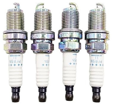 KFJFDHES 4/6 Stück 18817-11051 Platin-Zündkerze PFR5N11, kompatibel mit Kia MAGENTIS 2.5 2001- OPIRUS Rio II Sorento I SPORTAGE G6BA G4GC G6D Zündkerze Solides Terminal(4pcs)