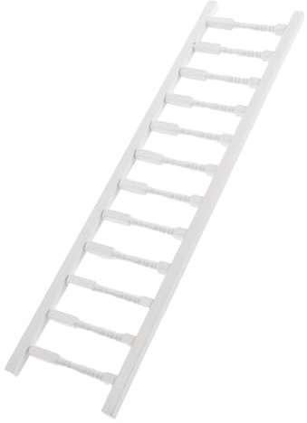 OFFIGAM Dollhouse Step Ladder Miniature Wooden Ladder for Boys and Girls Play Micro Landscape