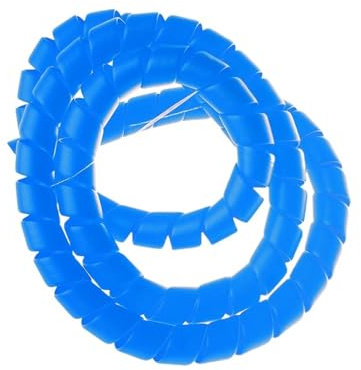Tubo avvolgicavo a spirale, Avvolgitore a spirale for tubo ordinacavi, 1 metro, diametro interno 10 mm/14 mm, multicolore(14mm inside diameter Blue)