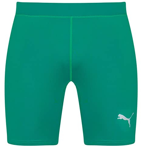 Puma Hombre Pantalones Cortos, Verde (Pepper Green), S