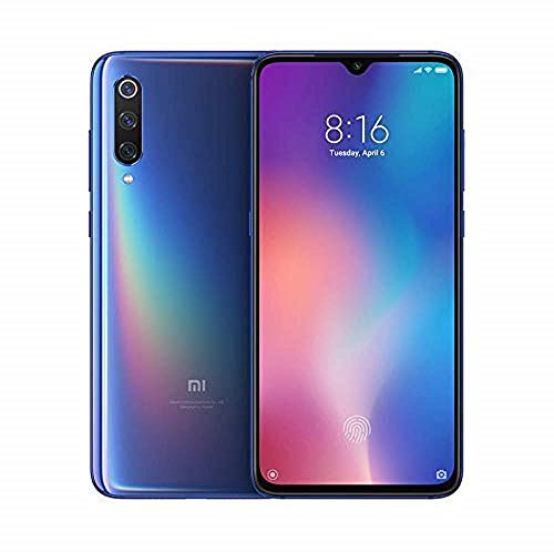 Xiaomi Mi 9 - Smartphone Amoled de 6, 99(4G, Octa Core Qualcomm SD 855, 2, 8 GHz, 6 Go de RAM, 64 Go de Mémoire, 12 + 48 + 16 MP Triple Camera, Android) Couleur Bleu Océan (Reconditionné)