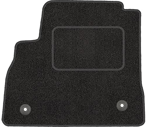 Motohobby Fußmatten passend für Opel Astra K Schwarz 1-teilig | Automatten, maßgeschneidert, rutschfest, Schmutzschutz für jeden Tag, Velours
