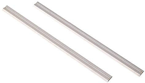 Cuchilla cepilladora de carburo de 2 piezas 82x5,5x1,2mm Cuchilla cepilladora de madera reversible para piezas de maquinaria de carpintería, como se muestra