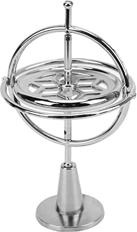 Haofy Gyroscope Toy, Metal Gyroscope Rotating Top Gyroscope Balance Toy Educational Kids and Adults