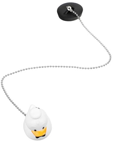VILLFUL Gummi-badewannenablaufstöpsel Mit Kette Wannenstopfen Aus Edelstahl Und Gummi Badewannenstöpsel Mit Charme Praktisch Und Langlebig