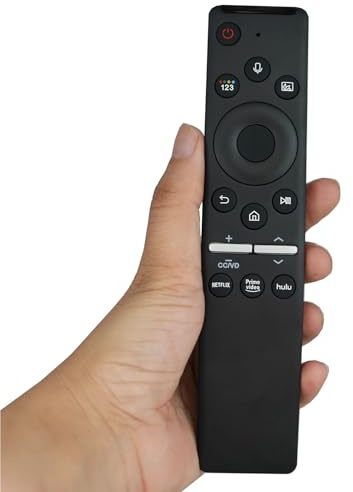 Voice Universal Replacement Remote Control for Most Samsung LCD LED QLED 4K 8K UHD Crystal Frame HDR Curved Smart TV Q60 Q70 Q80 Q90 8 Series 9 Series TU8000 AU8000 CU7000 CU8000 Samsung TV