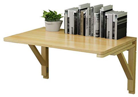 Wandklapptisch, Massivholz, Computertisch, Wandbehang, Esstisch, Beistelltisch (Größe: 120 cm x 60 cm), Star of Light