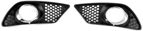CNMVCJSAR Auto-Frontgrill Für C-Klasse W204 2008 2009 2010 A2048850353 A2048850253 Autoteile Frontstoßstange Nebelscheinwerfer Grillsatz Frontstoßstangengrill