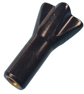 modèle de bouchon de crème glacée, Un écrou de serrage court noir, écrou à vis, accessoire de remplacement for Machine à crème glacée molle