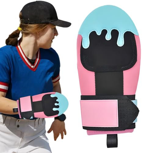 Sliding Mitt Youth, ergonomischer Baseball-Handschutz, atmungsaktiv, 29 x 14 x 2 cm, niedlich, kompakt, Softball Finger Protector für Teen Beginners Enthusiasts