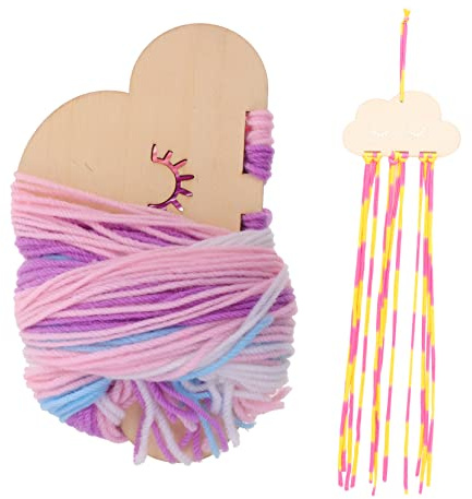 Toyvian 2 Pezzi appendiabiti a forma di parete sospeso Pin per Canta per organizzatore di fiocchi per appesi Organizzatore per clip per Di legno