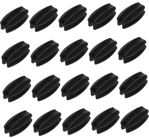 TOPPERFUN 20pezzi Isolanti Per Recinzioni Elettriche Isolatori Per Pali Angolari Tenditori Fai Da Te Per Fili Di Recinzione Isolatori Resistenti Alle Intemperie Per Pali Di Recinzione Elettr