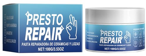 Mnozreo Pasta de Reparación para Azulejos De Cerámica,Reparación de Azulejos de Cerámica,Pasta De Reparación De Baldosas Cerámicas,Kit de Reparación de Azulejos Blanco,100G,1PC