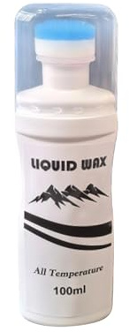 BommFu Skiwachs - Paste für alle Temperaturen mit Applicator,100ml Anhaltendes Flüssiges Skiwachs,für Snowboarding, Wintersport, Snowparks, kalte Witterung, Outdoor-Abenteuer und Snowboarder