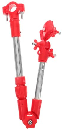 Holibanna Folding Bike Umbrella Holder Bicycle Umbrella Clamp Holder Portable Adjustable Angle Abs Stainless Steel Mount for People Who Need to Riding Bike Frequently Suitable for Electric
