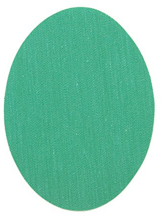 6 Aufbügelflicken Patches Farbe Hellgrün – Kinder Kleidung reparieren: Hosen, Pullover, Jacken, 10,5 x 8 cm