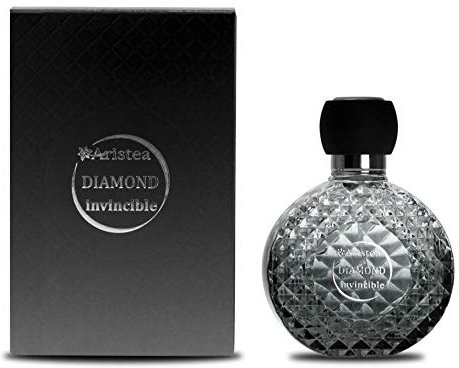 Aristea Parfüm Herren Diamond Invincible, Eau de Parfum für Männer, holzig-aquatischer Herrenduft, Perfume for Men, 50ml
