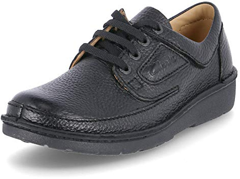 Clarks Herr NATURE II Oxford-sko Derby, svart, 39.5 EU
