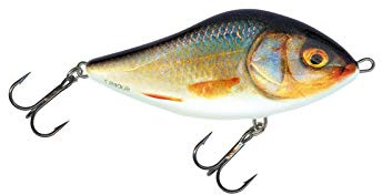 Salmo - Esca Wobbler Slider RR, Real Roach, 7cm / 17g / schwimmend / 1.0m