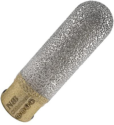 NBB Fresa de diamante con M14,forma de dedo,broca de chaflán,broca de fresado de diamante para ampliar y dar forma al agujero en porcelana,cerámica,baldosas,granito,mármol, en seco o húmedo(1, F2052)