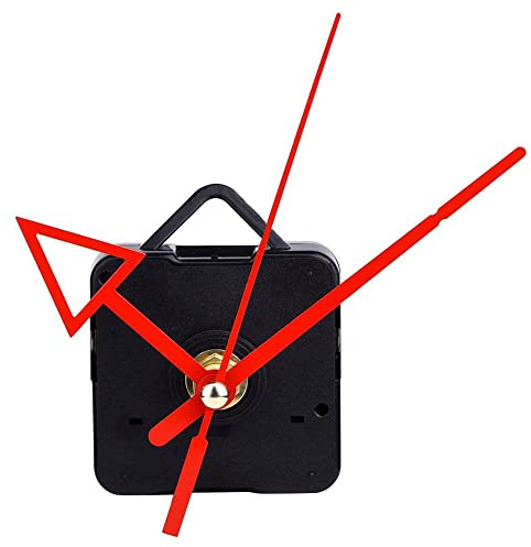 yufana Mecanismos de Movimiento de Reloj,Mecanismo Reloj de Pared Movimiento Reloj Cuarzo Bricolaje Movimiento de Reemplazo de Reloj Eje Largo Mecanismo de Movimiento,con 2 de Manecillas