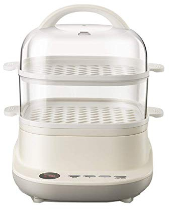 REJOON Steamer Double-Side Plug-in Intelligent Steamer Large-Capacity Automatic Power-Off Anti-Drying Energy-Saving Ring Design