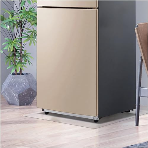 FURKIT Refrigerator Mat, Clear Anti-Slip PVC Floor Protector, 2mm Thickness Scratch-Resistant Floor Mat