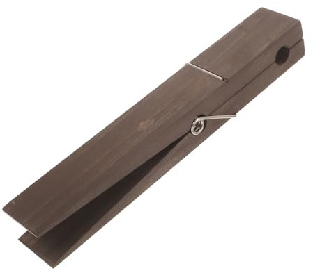 BUGUUYO Molletta Da Bucato Gigante in Legno Clip Per Telo Grande Portasciugamani Per Bagno Molletta Da Bucato Per Parete Grande Clip Per Telo in Legno