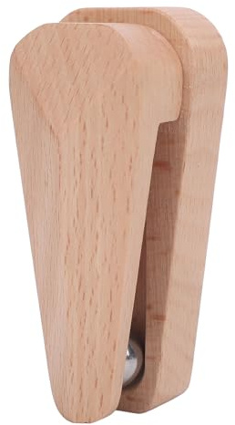 TOPINCN Handtuchhaken aus Holz, Vintage-Handtuchhalter mit Selbstklebender Wandmontage, Ideal für Badezimmer und Küche