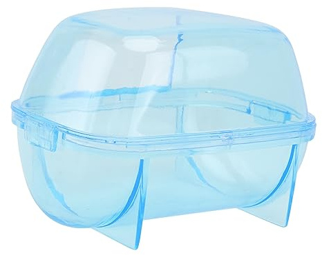 Sosoport Hamster Bath Room Plastic Basin for Dwarf Hamsters